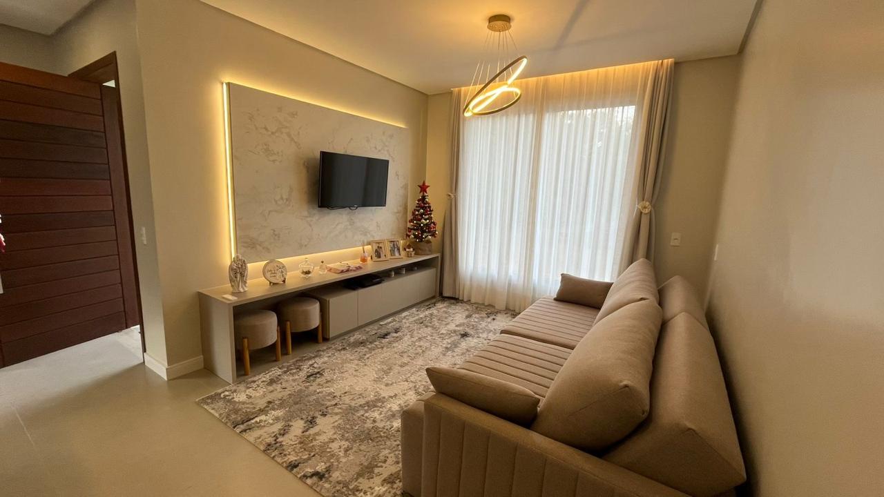 Painel de TV e Sala de Estar